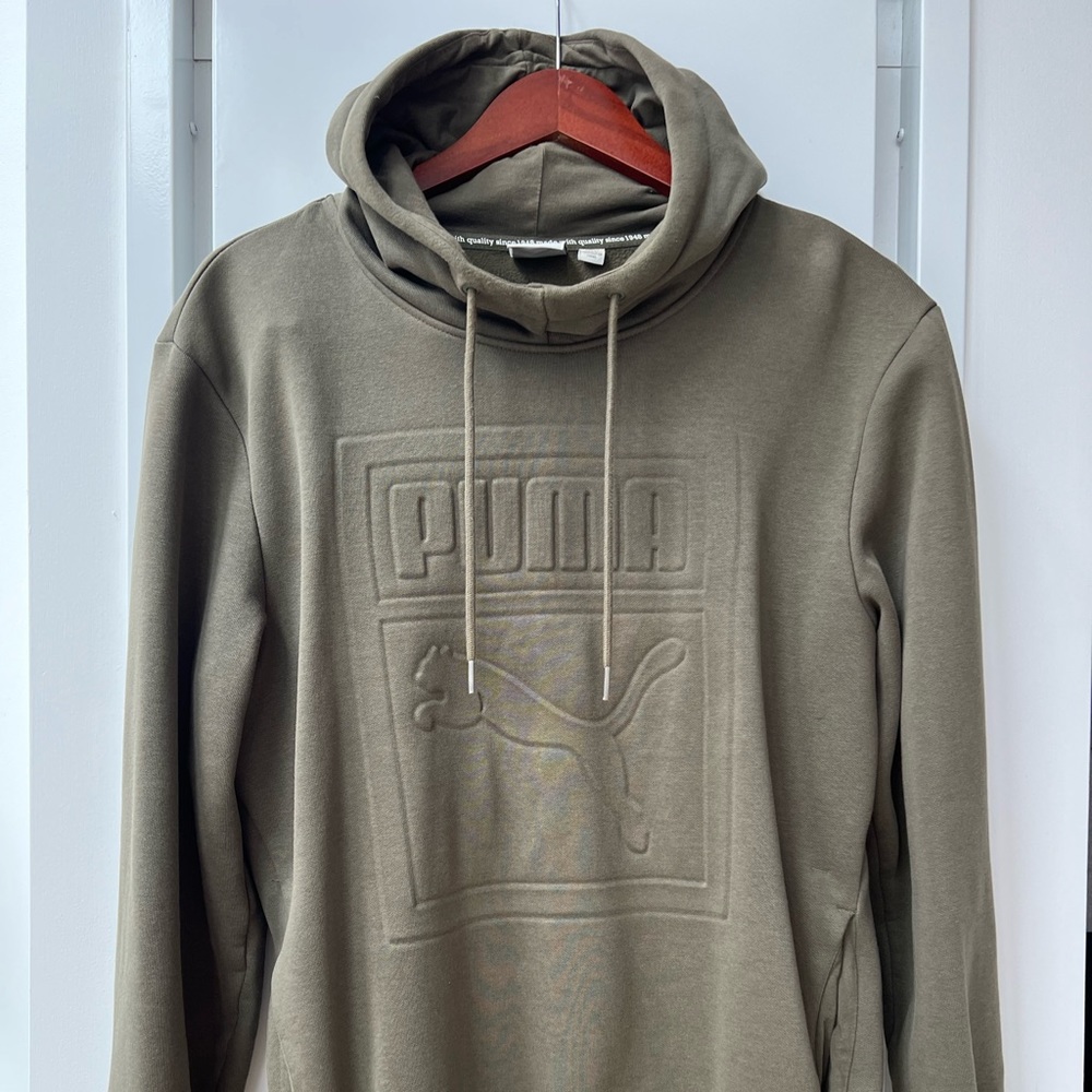 Puma Military-Green Hoodie